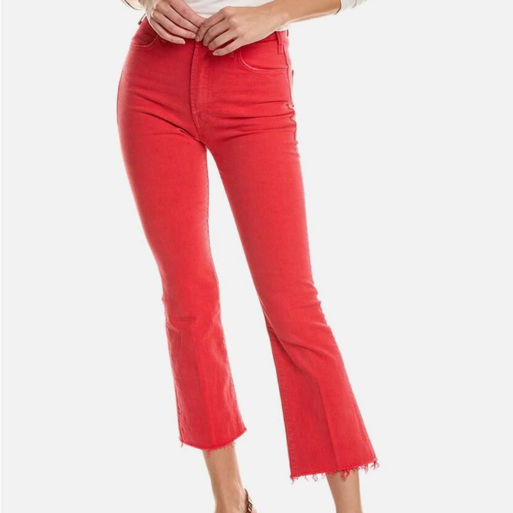 MOTHER the hustler ankle fray size 27